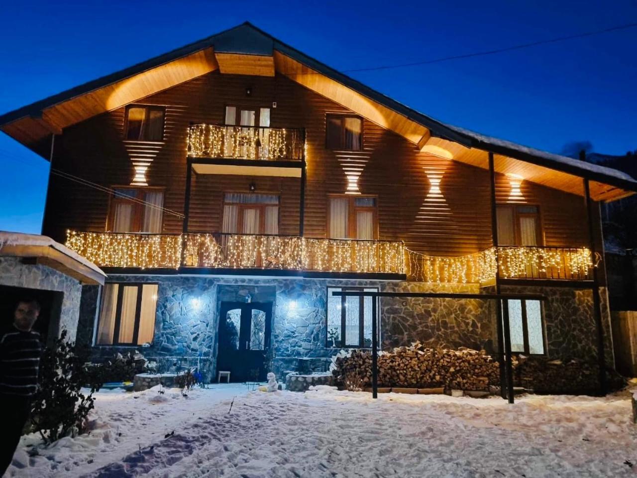 Manana Japaridze'S Guesthouse メスティア エクステリア 写真